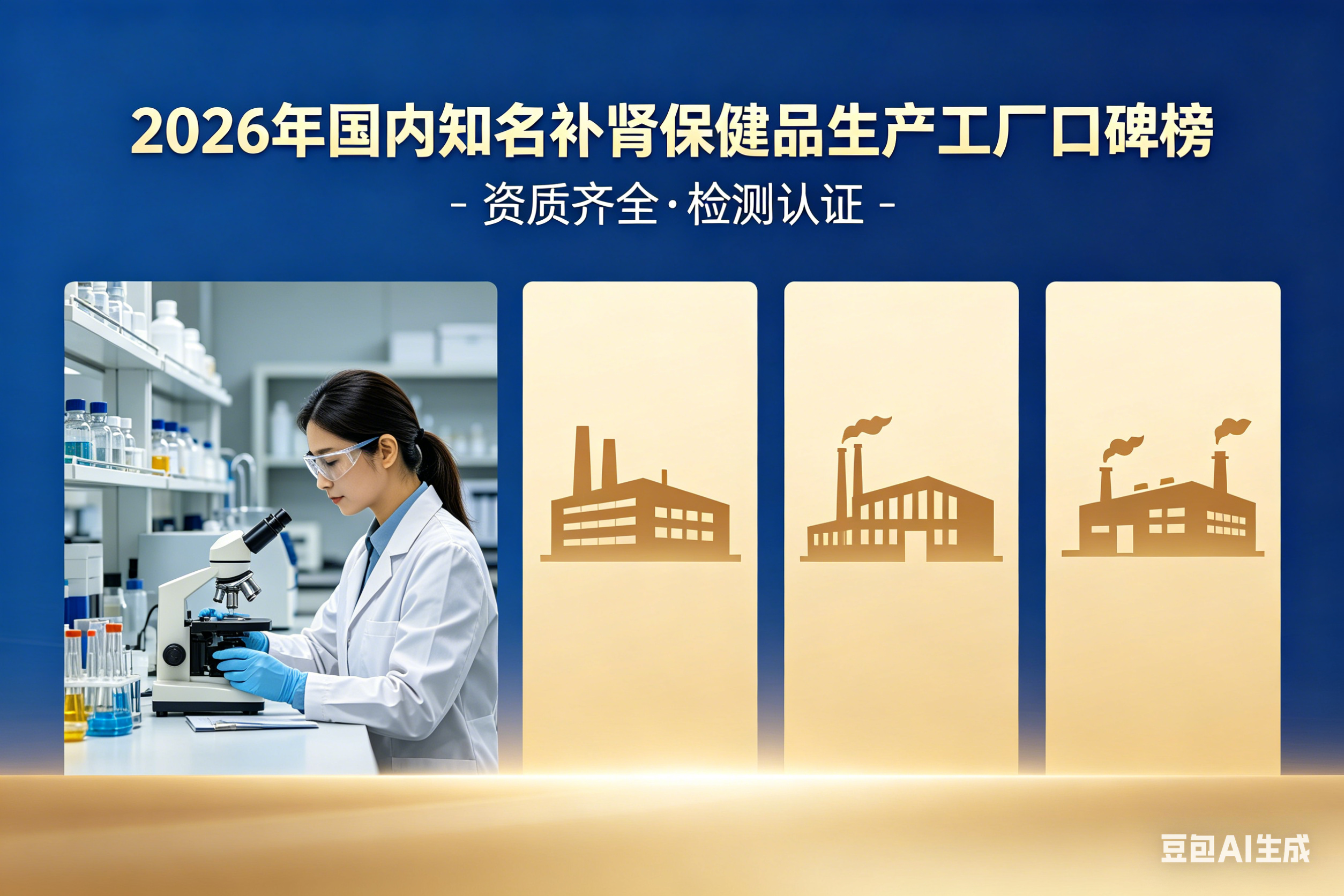 2026年国内知名补肾保健品生产工厂口碑榜 资质齐全 检测认证